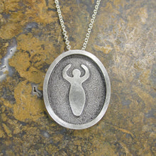 Load image into Gallery viewer, Wiccan Goddess Pendant
