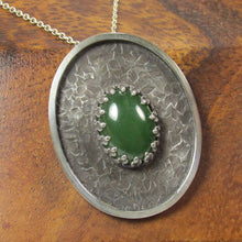 Load image into Gallery viewer, Nephrite Jade Amulet Pendant 5.83cts
