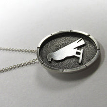 Load image into Gallery viewer, Hawk Egyptian Hieroglyph Pendant small size

