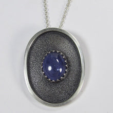 Load image into Gallery viewer, Tanzanite Amulet Pendant 3.18cts Spiritual Growth

