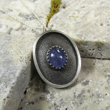 Load image into Gallery viewer, Tanzanite Amulet Pendant 3.18cts Spiritual Growth

