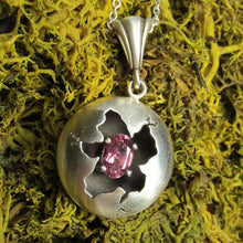 Load image into Gallery viewer, Pink Tourmaline Cracked Pendant 0.50ct medium size
